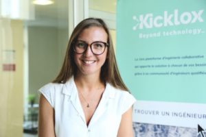 portrait de Marine, CMo chez Kicklox