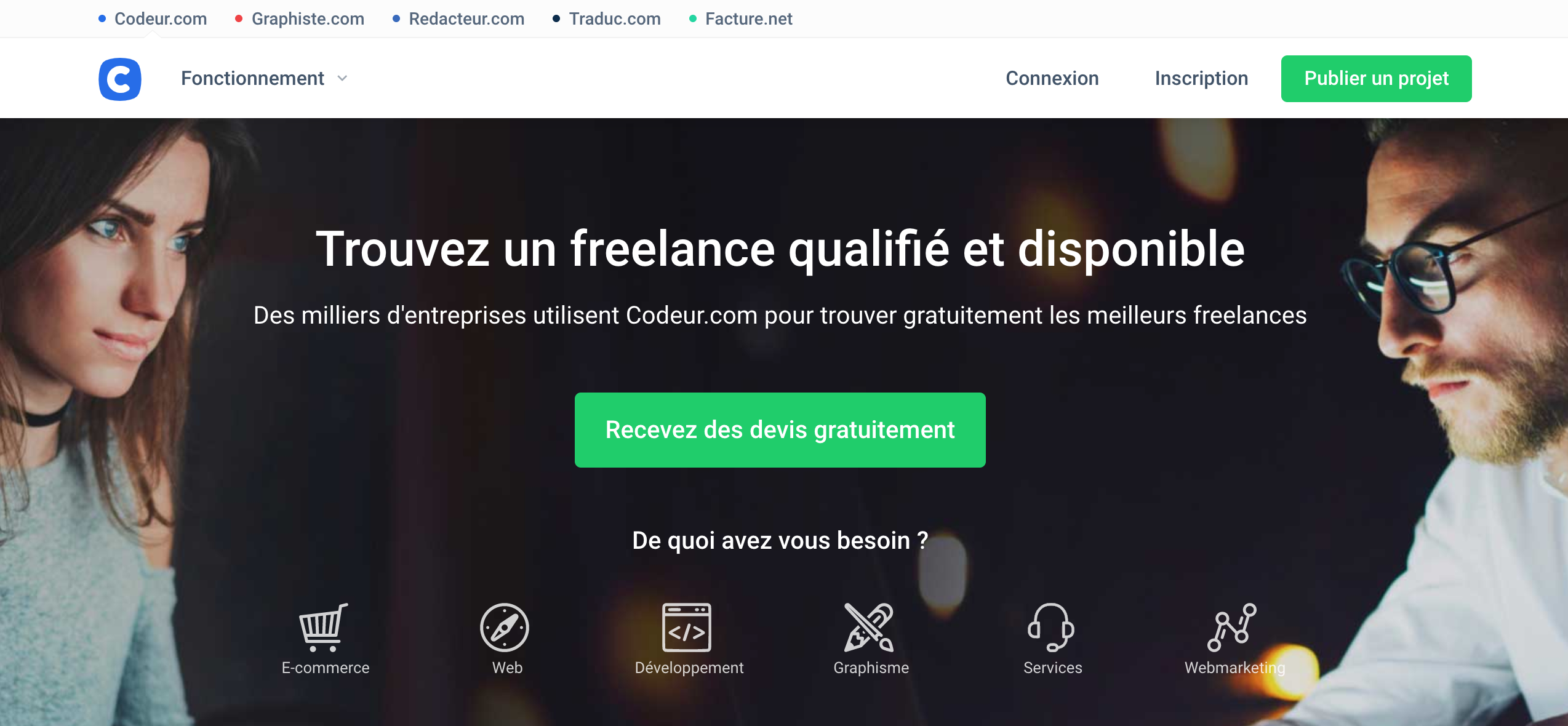 plateforme freelance