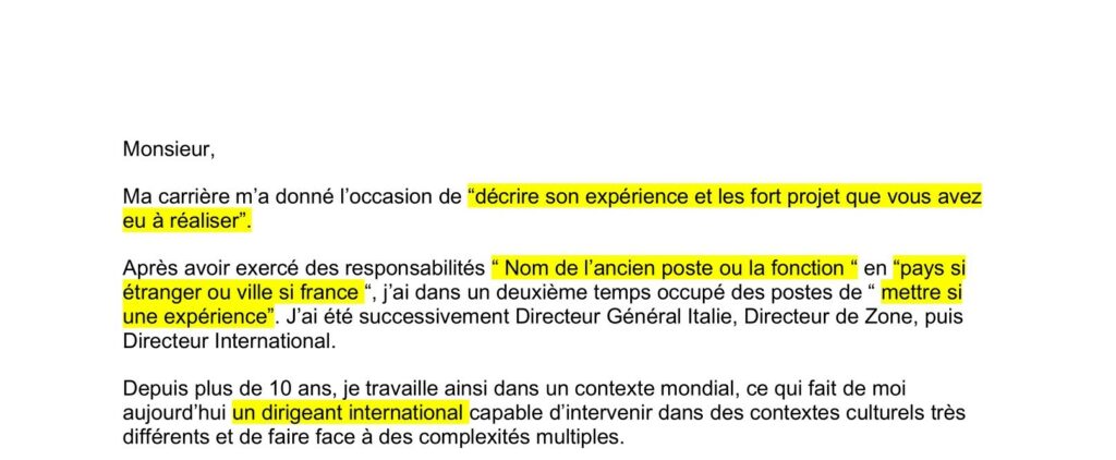 exemple de cv professionnel simple   96