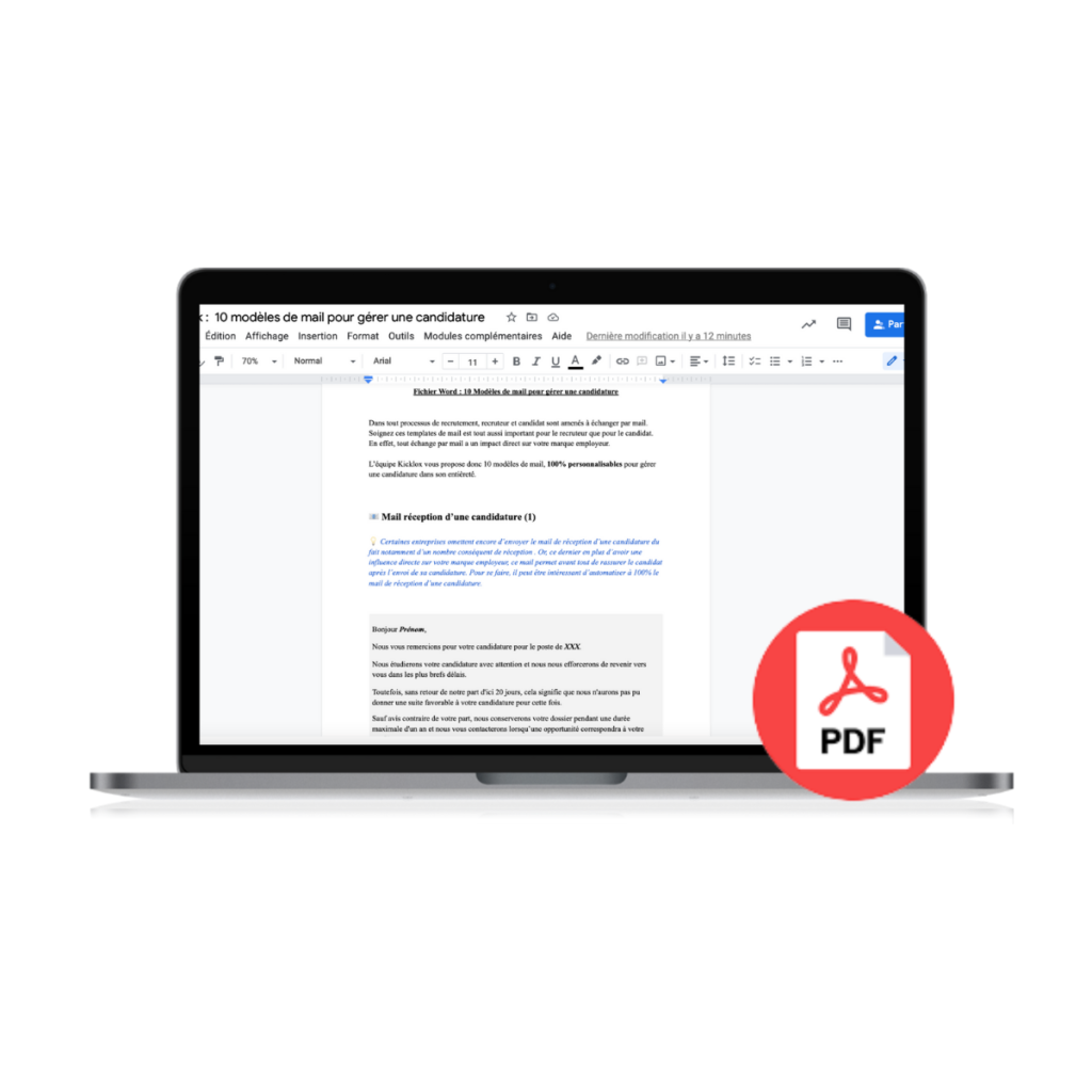 Ebook 10 modèles pour gérer une candidature -3