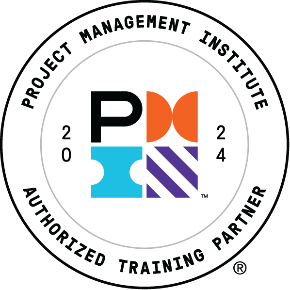 Logo représentant la certification PMI de 2024
