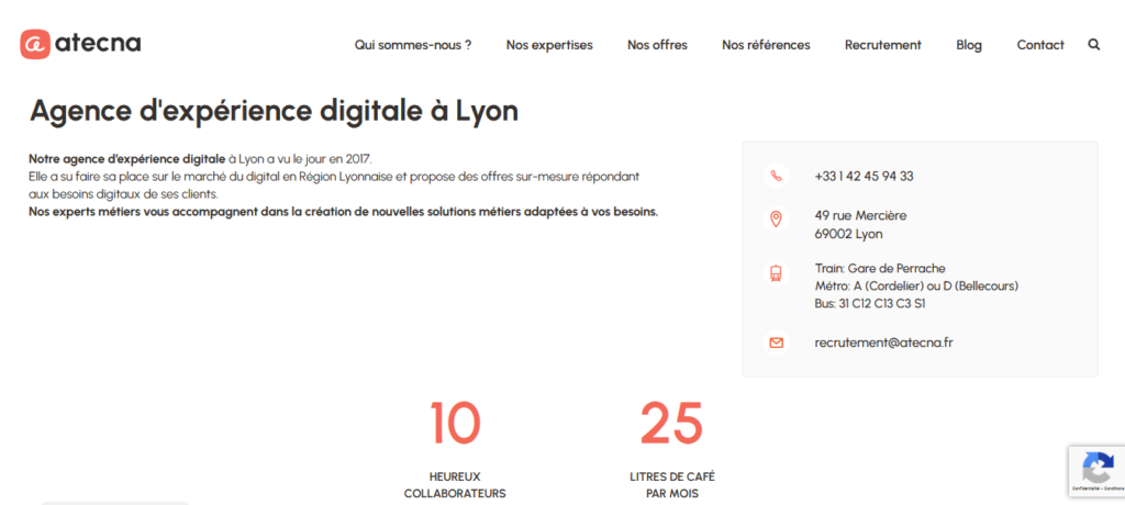 Illustration pour l'agence analytics atecna à lyon