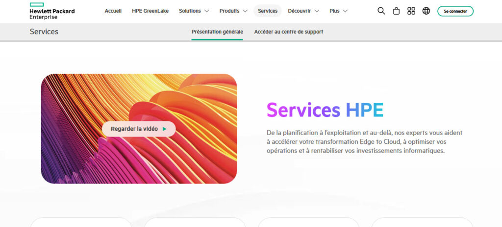 Illustration cabinet consulting informatique HPE