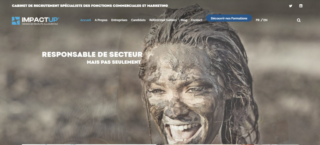 Illustration pour le cabinet de chasseurs de tête Impactup à Lyon